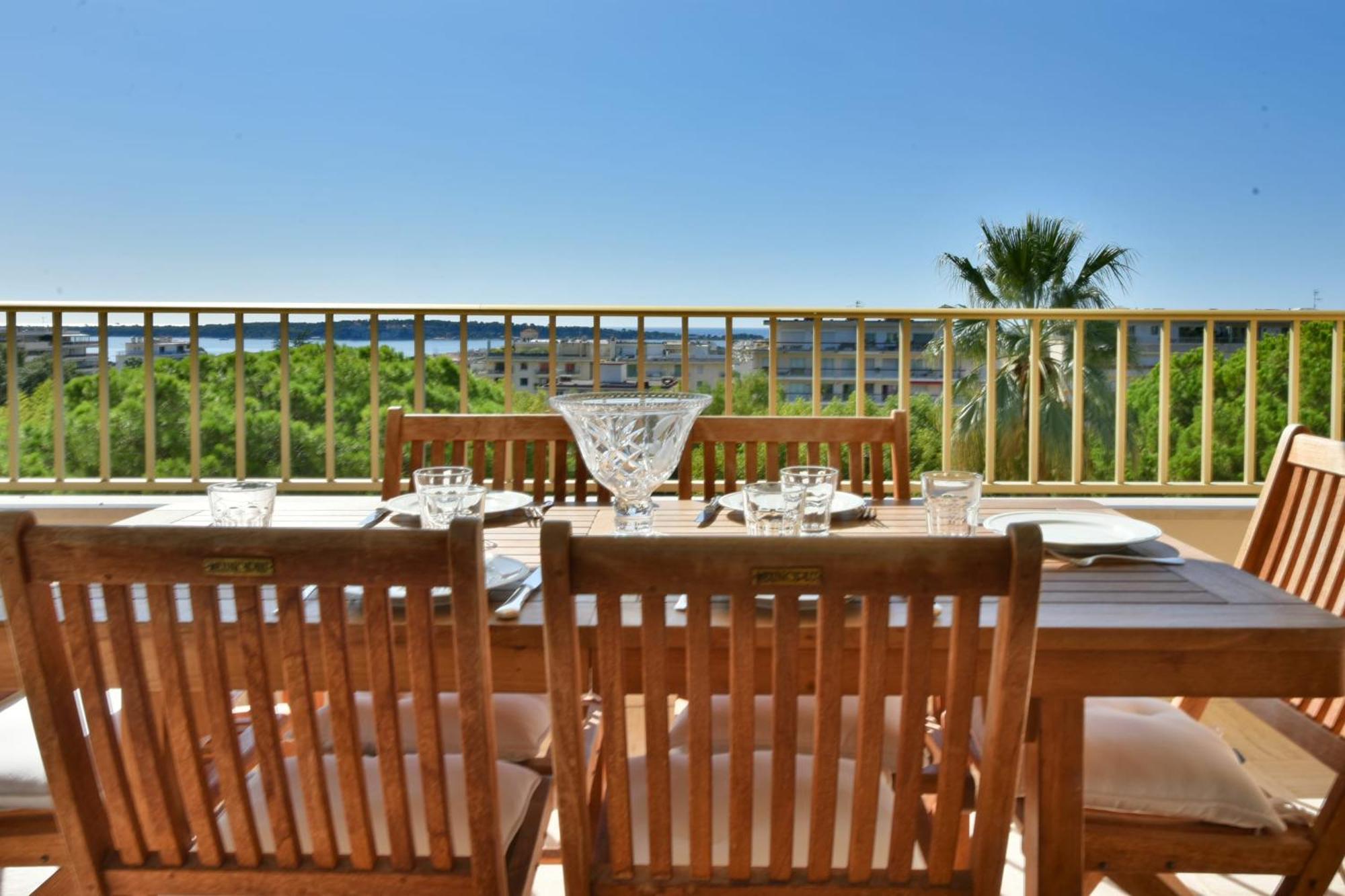 Close To Downtown Cannes Swimming Pool And Sea View Exterior foto